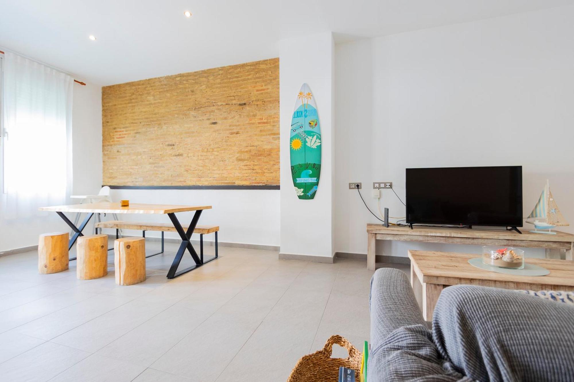 Cabanyal Beach House Valencia Eksteriør billede