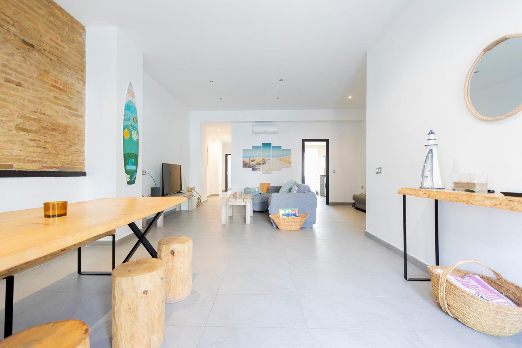 Cabanyal Beach House Valencia Eksteriør billede
